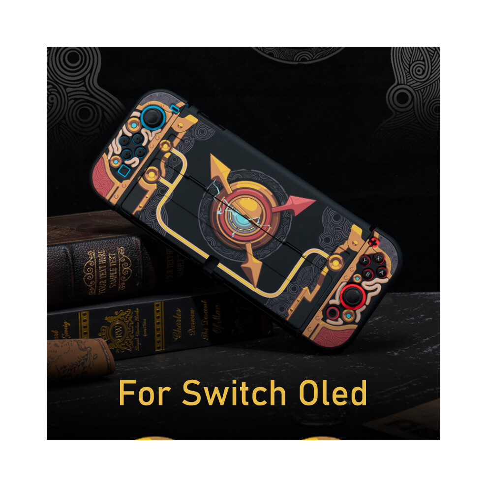 (For Switch Oled) PC Matte Hard Cover Crystal Shell Full Back Protector For Nintendo Switch/NS Oled Joy-Con Controller Protective Game Skin-image-OPC-PG8NHZ6-NEW