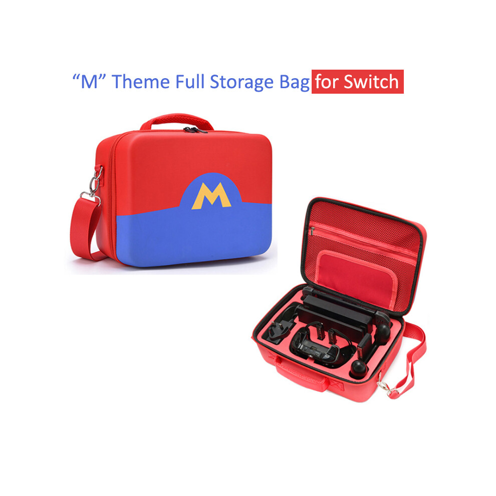 Maxpower (C) New Nintend Switch Storage Bag Mari Style Protective Carrying Case For Nintendo Switch Oled Game Accessories Gamer Gift