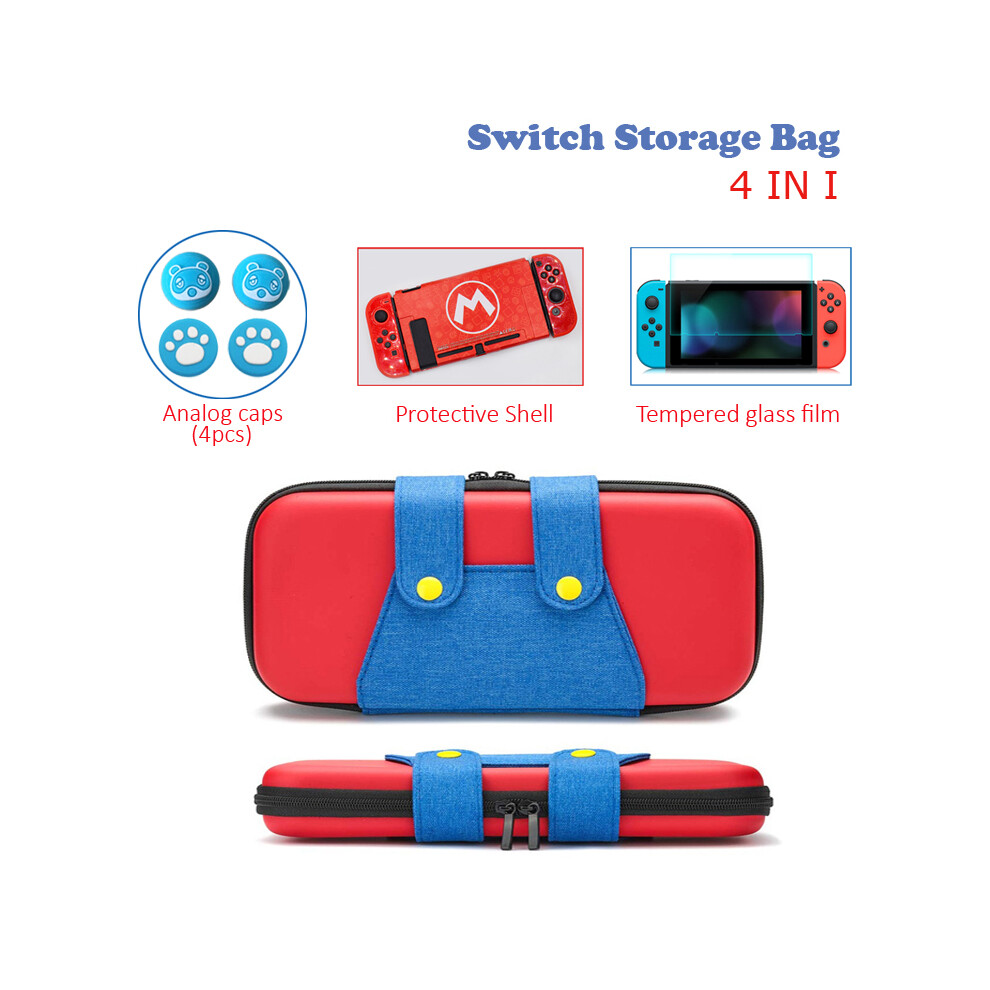 (E(Normal Switch)) New Nintend Switch Storage Bag Mari Style Protective Carrying Case For Nintendo Switch Oled Game Accessories Gamer Gift 9190758656046