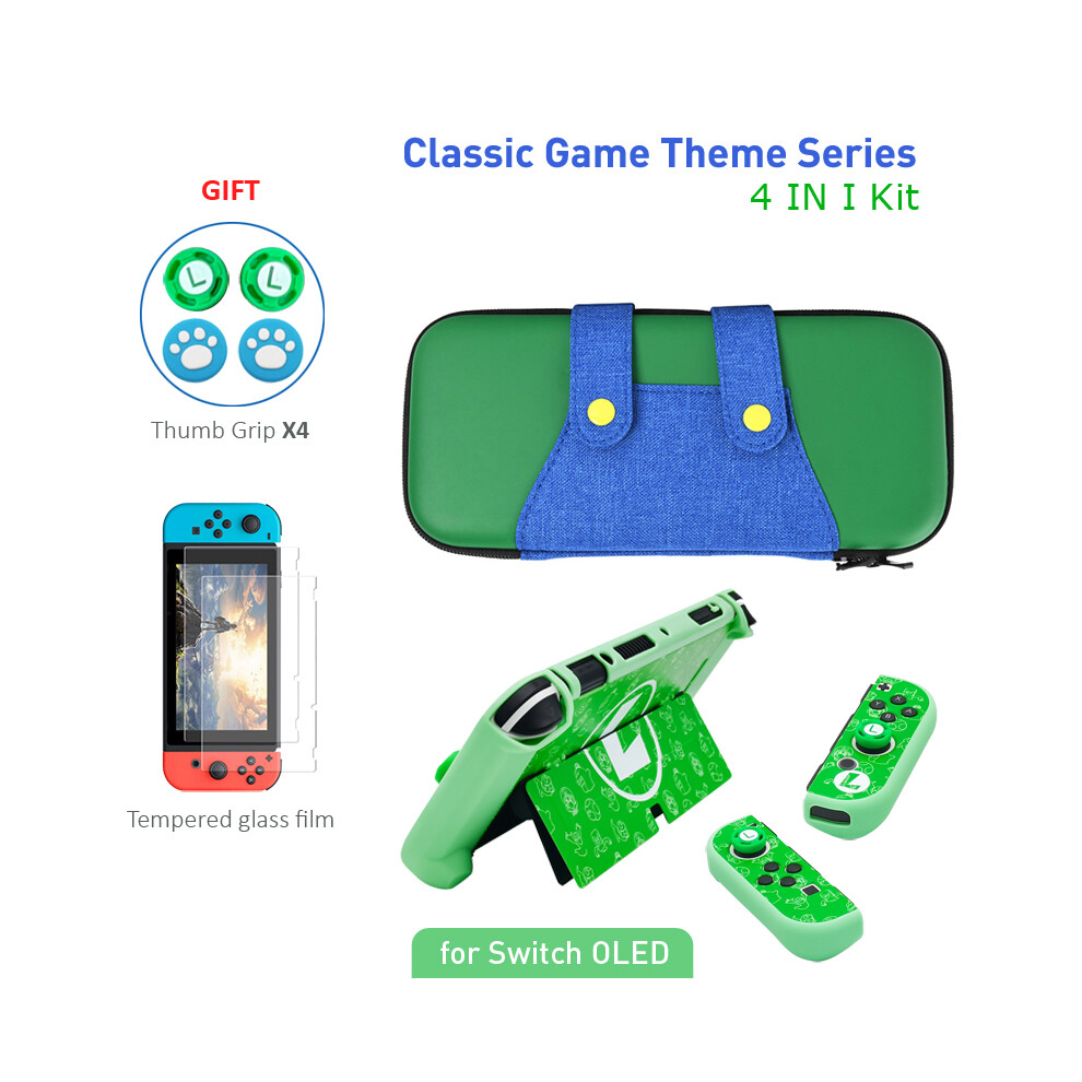 Maxpower (S(Switch Oled)) New Nintend Switch Storage Bag Mari Style Protective Carrying Case For Nintendo Switch Oled Game Accessories Gamer Gift