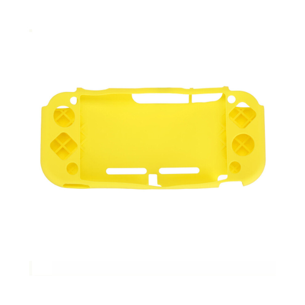 (Yellow) For Funda Nintendo Switch Lite Silicone Cover Fully Wrapped Protective Case Ns Lite Protective Cover Integrated Protective Yellow 9190758638783
