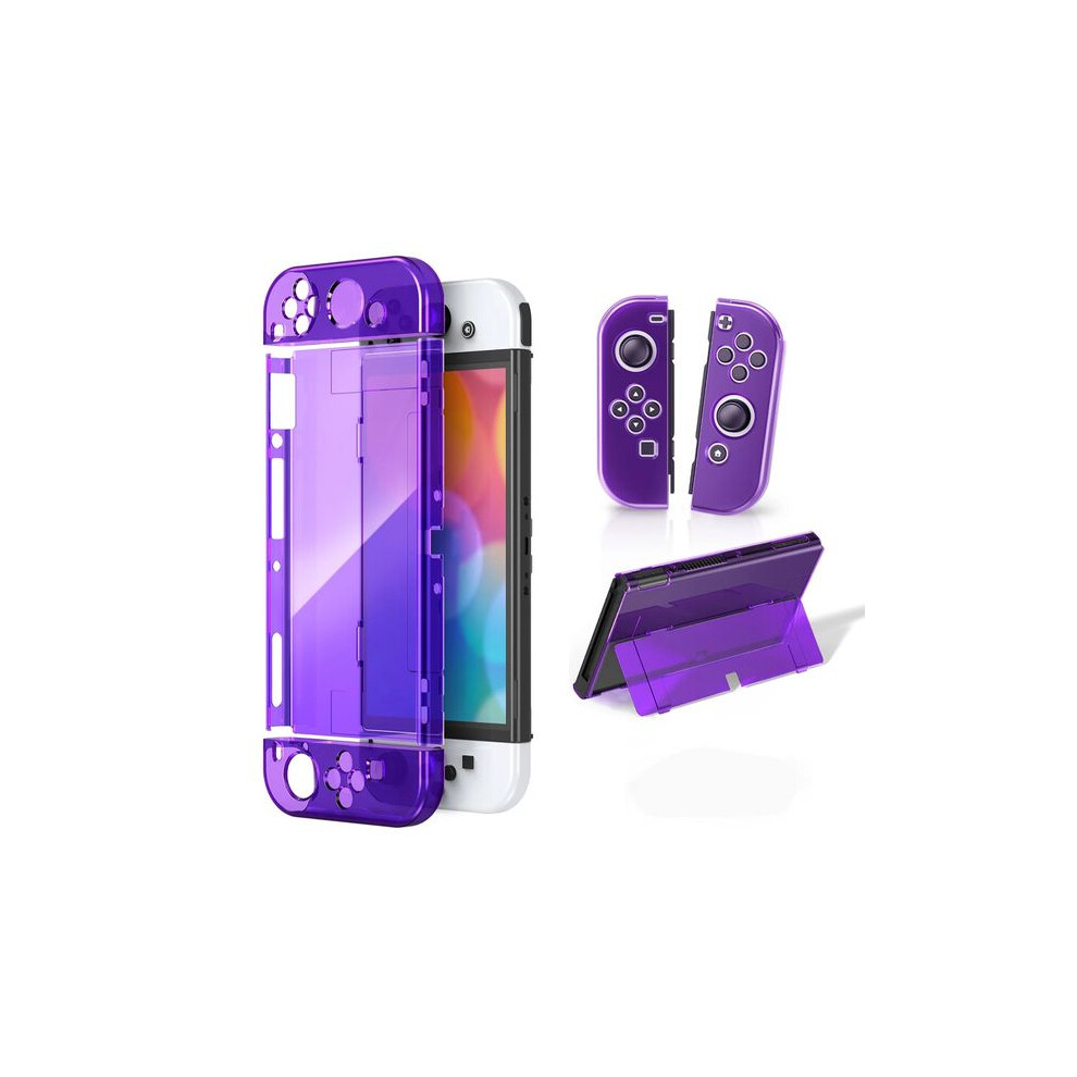 (, Nintendo Switcholed) Protective Case Compatible With Nintendo Switch Oled,Switch Ns Console And Joy-Cons, Switch Can Be Inserted In Dock With Purple 9190758639919