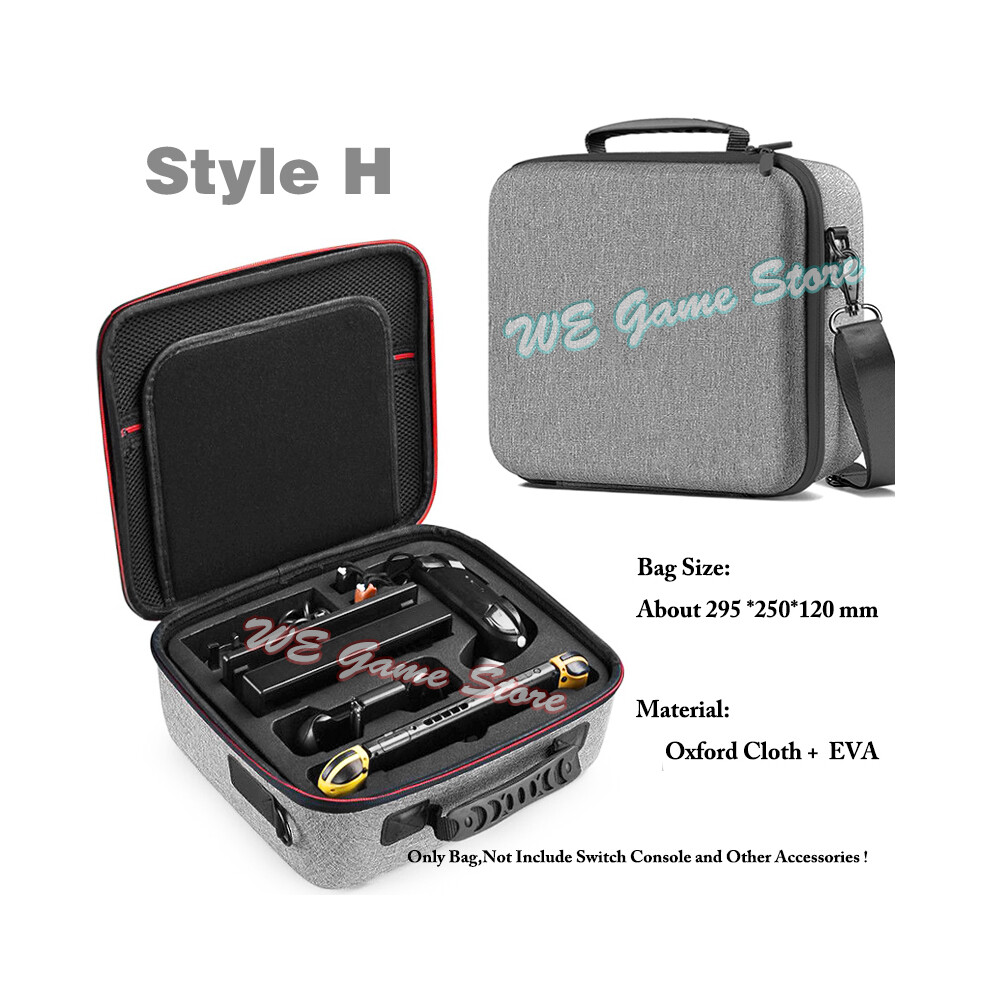 Maxpower (Style H) Deluxe Cute Bag For Nintend Switch Portable Protective Hard Carrying Box Soft Lining Nintendo Switch Case Console & Accessories