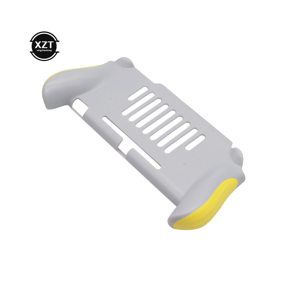 (Yellow) Nintendo Switch Lite Grip Shock Proof Protection Cover Shell Ergonomic Handle Grip Console Cover Bracket Shell Game Accessaries Yellow 9190758636062
