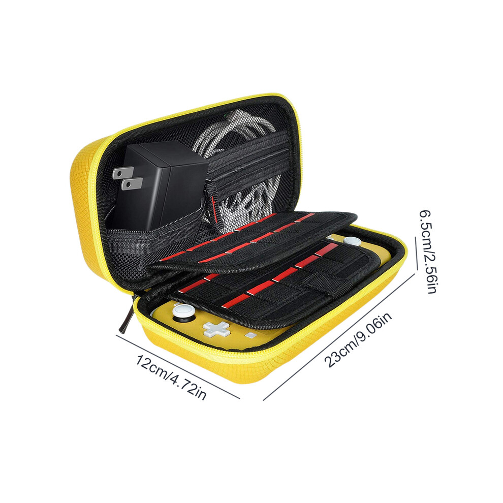 Maxpower (Yellow) For Switch Lite Storage Bag Portable Carrying Case Eva Anti-Scratch Shockproof Travel Bag For Nintendo Switch Lite Accessories
