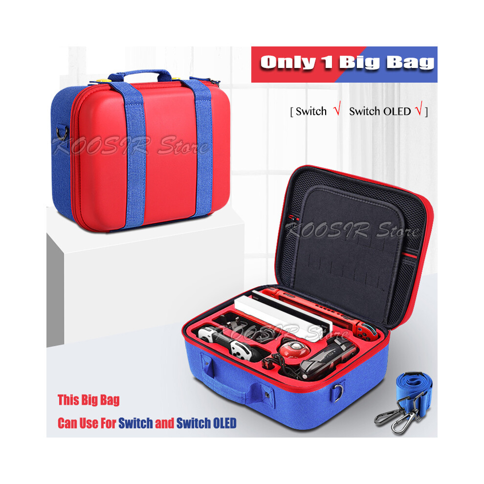 (Only Big Bag 4) New Nintendoswitch Big Storage Pouch Cute Case Travel Suitcase Nitendo Console Shoulder Bag Tote Cover For funda Nintendo-image-OPC-PG8NJZW-NEW