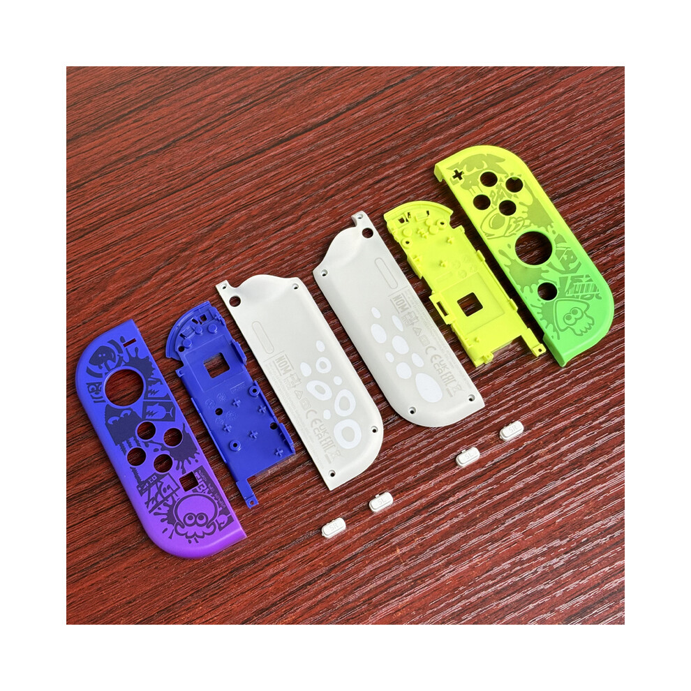 Maxpower (Only Joy-Con Shell) For Nintendo Switch Console Shell Diy Parts Replacement Housing Back Cover Bottom Case For Sp3 Gaming Theme Accessories