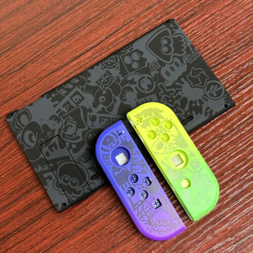 (Only Back Shell) For Nintendo Switch Console Shell DIY Parts Replacement Housing Back Cover Bottom Case for SP3 Gaming Theme Accessories 1