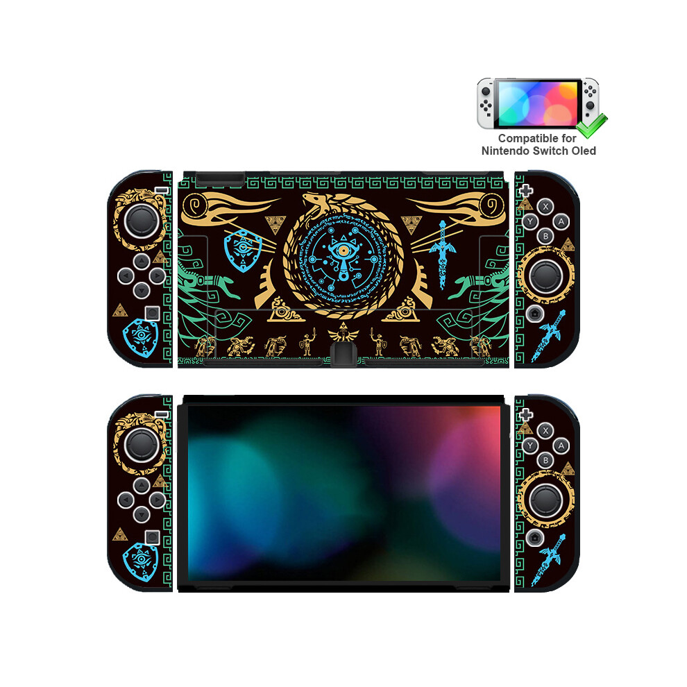 (A393) Protective Case Compatible with Nintendo Switch OLED PC Hard Shell Protector Cover Skin Anti-scratch for Switch Oled Controllers