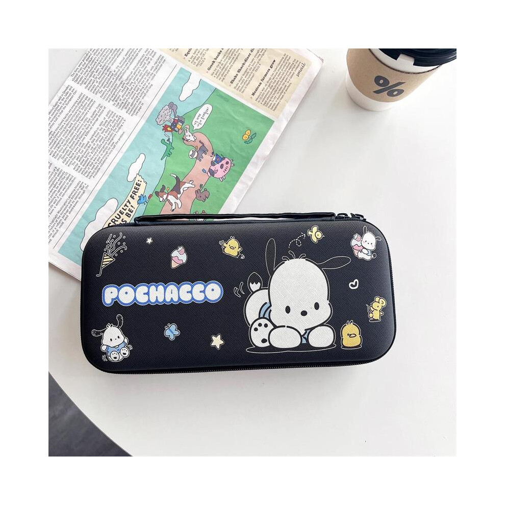 (6) Portable Storage Bag For Nintendo Switch Ns Oled Game Console Travel Carrying Box Sanrio Kuromi Melody Kitty Pochacco Pattern 9190758660524