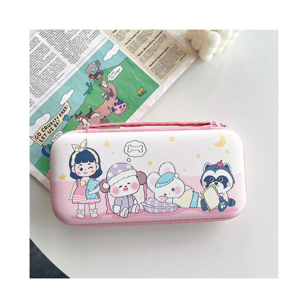 (11) Portable Storage Bag For Nintendo Switch Ns Oled Game Console Travel Carrying Box Sanrio Kuromi Melody Kitty Pochacco Pattern 9190758660548