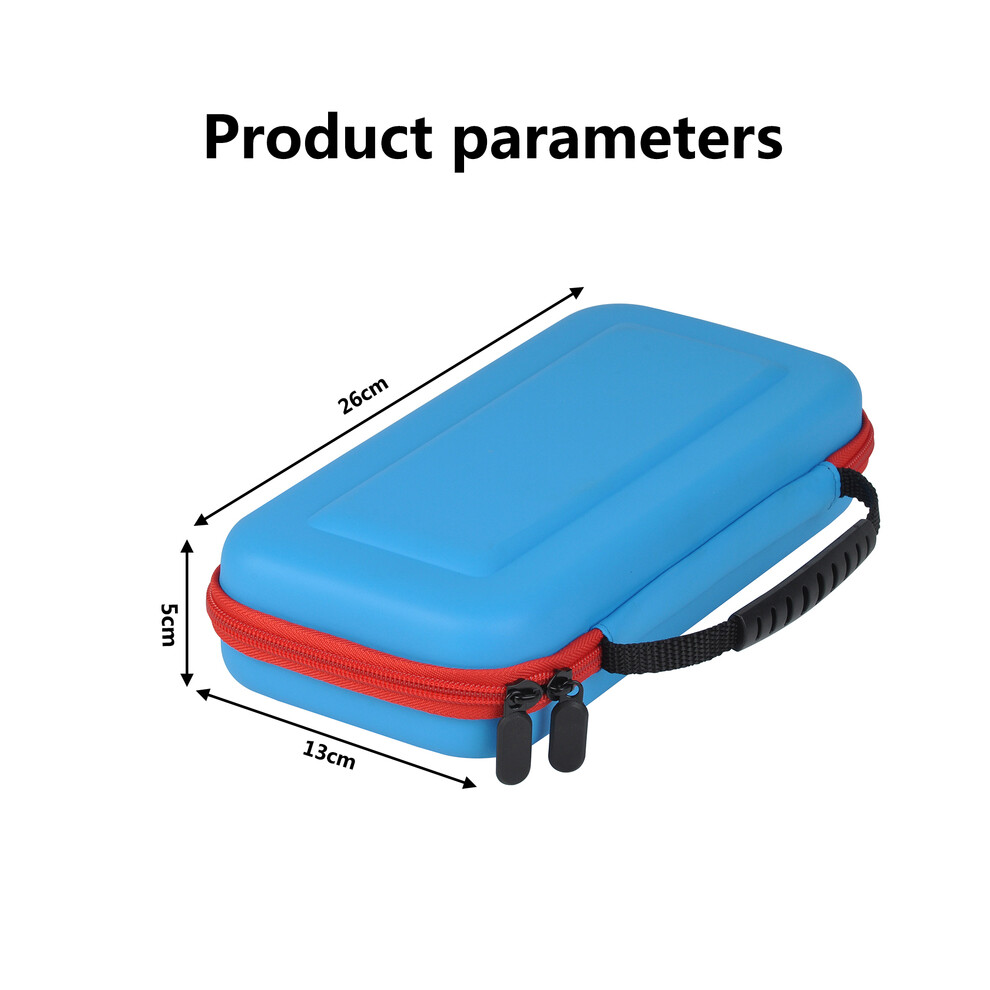 Maxpower (Bluebag) Carrying Case For Nintendos Switch Console Storage Bag, Waterproof Case For Nintendo Switch Ns Console Joycon Game Accessories