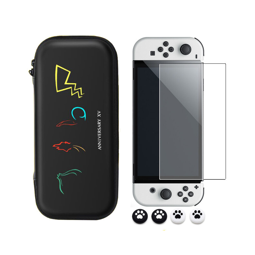 Maxpower (Switch Oled Pack A) Nintend Switch Case Portable Waterproof Hard Protective Storage Bag For Nintendo Switch Oled Console & Game Accessories