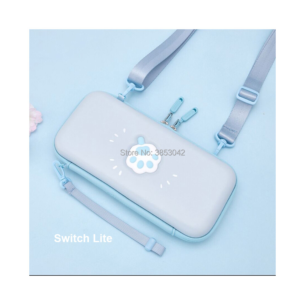 Maxpower ( Switch Lite) Portable Hard Shell Case For Nintend Switch Lite Carrying Storage Bag For Nintendo Switch Ns Console Joycon Game Accessories Blue