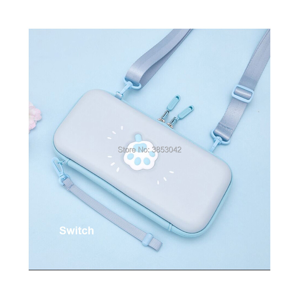 Maxpower ( Switch Normal) Portable Hard Shell Case For Nintend Switch Lite Carrying Storage Bag For Nintendo Switch Ns Console Joycon Game Accessories Blue