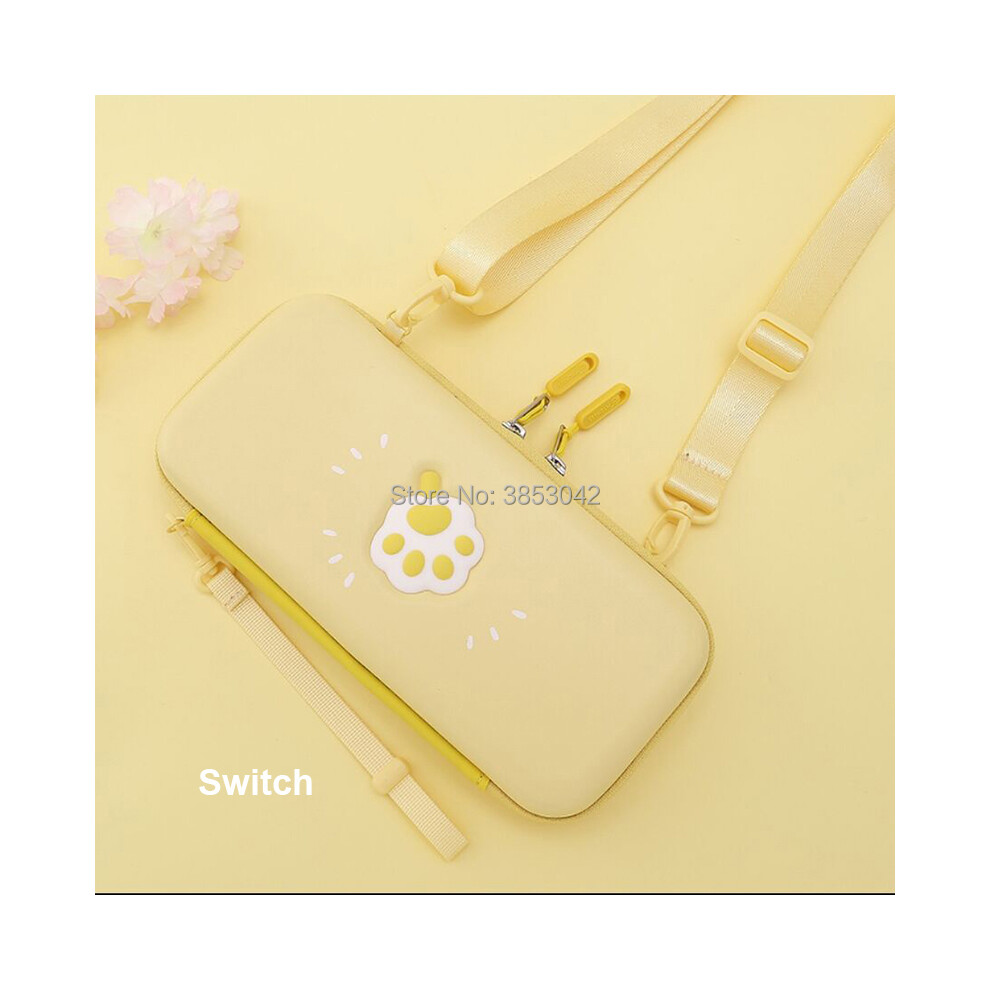 Maxpower ( Switch Normal) Portable Hard Shell Case For Nintend Switch Lite Carrying Storage Bag For Nintendo Switch Ns Console Joycon Game Accessories Yellow