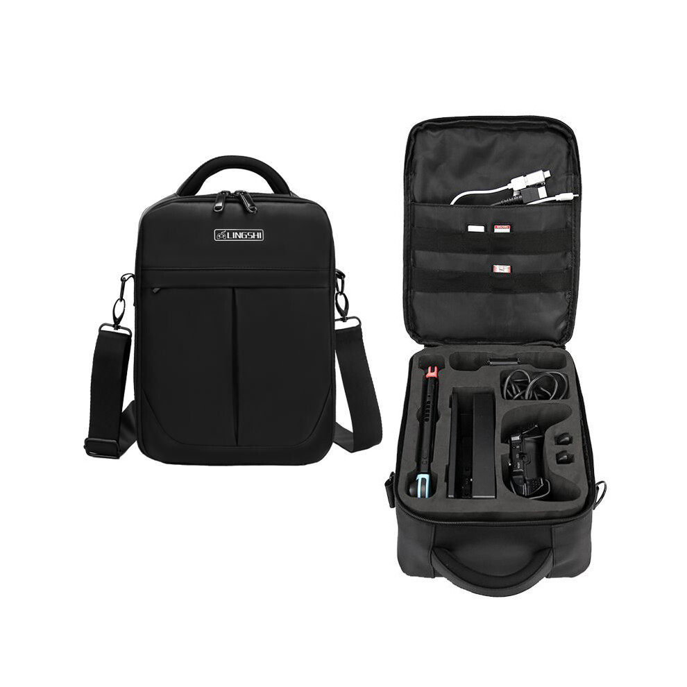 Maxpower (Just Big Bag) Luxury Carrying Backpack For Nintendo Switch Accessories Joy-Con Game Host Case Cover Shoulder Bag Pouch For Nintendo Switch