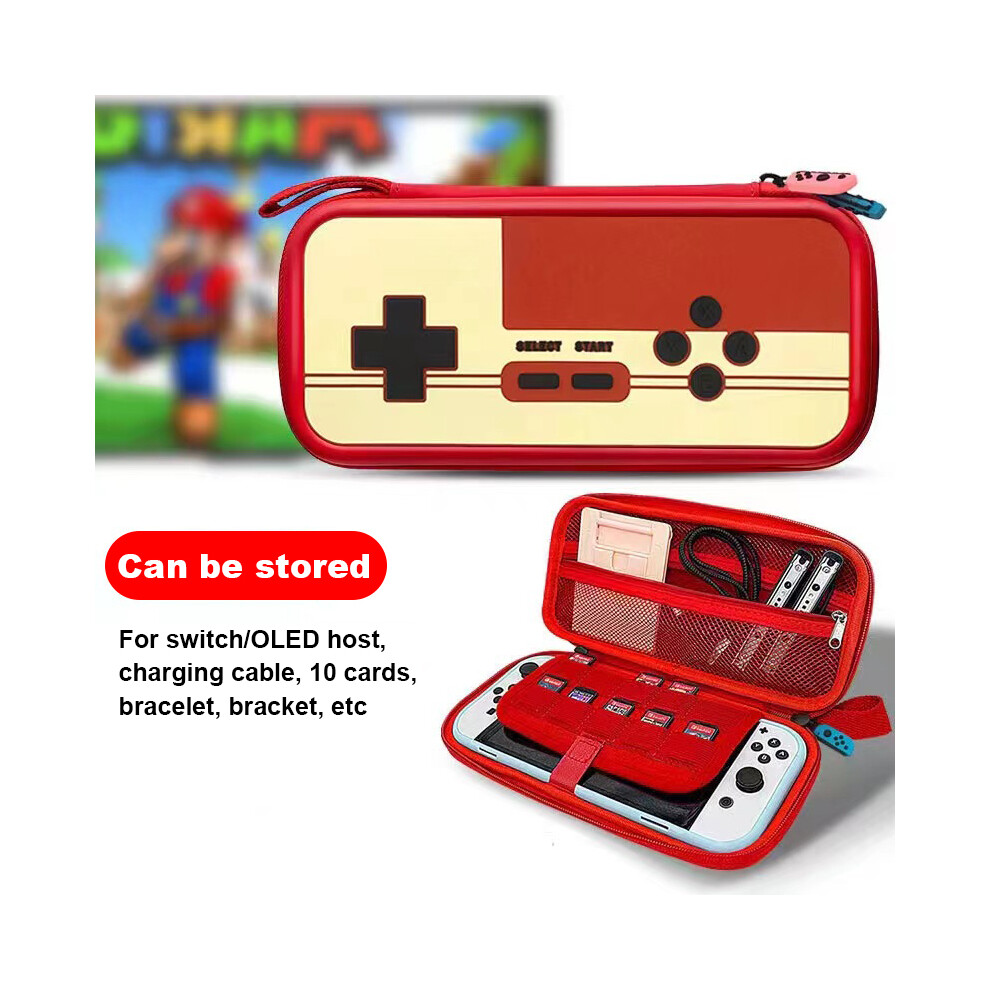 Maxpower (A9) Bangshe Portable Storage Bag Compatible With Nintendo Switch Waterproof Hard Shell Carrying Case Cover For Switch Oled Console