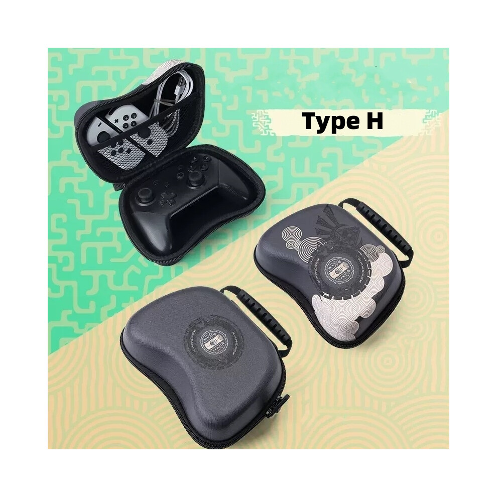 (Type H) Switch Pro Controller Case,Hard Shell Joystick Protector For Nintendo Switch Pro Controller/Ps5/Xbox Storage Bag Protective 9190758662177