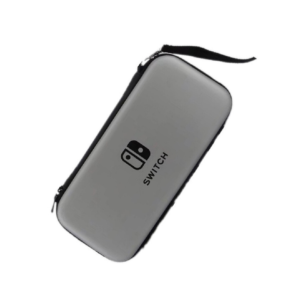 (S ) For Nintendo Switch Case Eva Storage Bag Portable Waterproof Hard Shell Ns Console Nintend Switch Game Accessories Carrying Silver 9190758657500