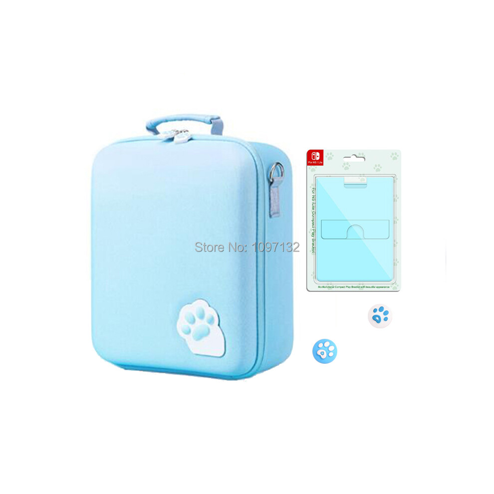 Maxpower (3 In1 Pack B) Cute Portable Hard Shell Case For Nintend Switch Nylon Carrying Storage Bag For Nintendo Switch Ns Console Accessories
