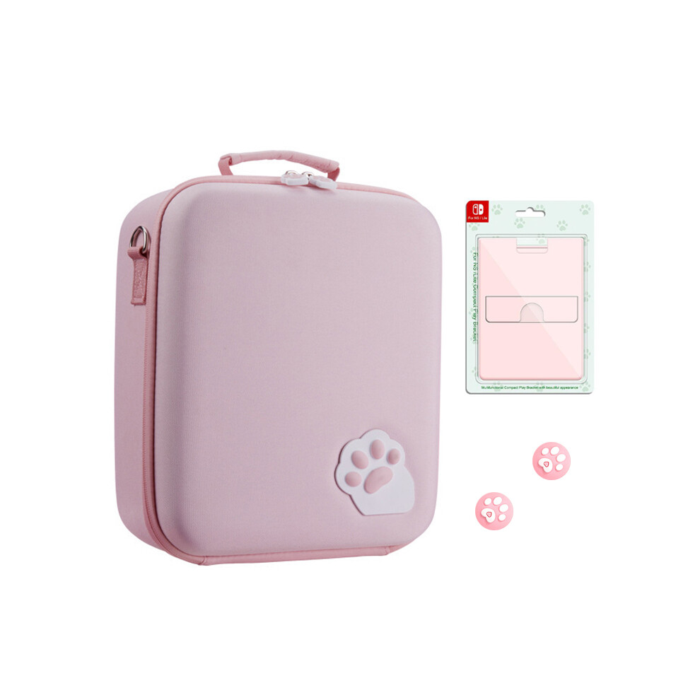 (3 In1 Pack A) Cute Portable Hard Shell Case For Nintend Switch Nylon Carrying Storage Bag For Nintendo Switch Ns Console Accessories 9190758667615