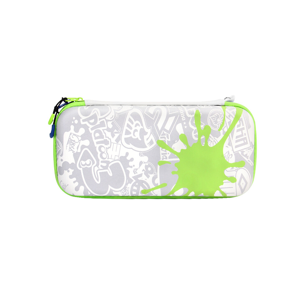 Maxpower (Bag 1- Zip) Storage Bag For Nintendo Switch Portable Waterproof Hard Shell For Ns Oled Pro Controller/Joycon Carrying Bag Blue/Green