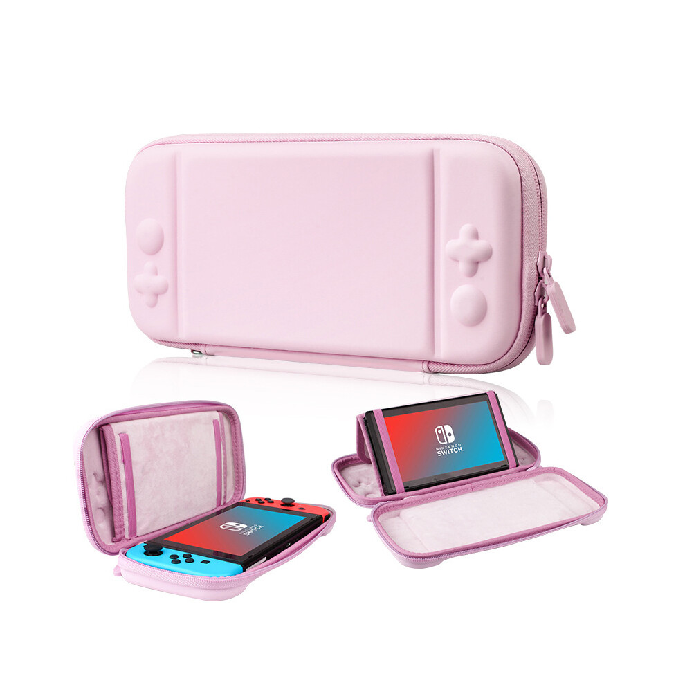 Maxpower (Pink With Bracket) For Nintendo Switch Protective Storage Bag For Nintend Switch For Nitend Ns Switch Console Case Game Accessories Various