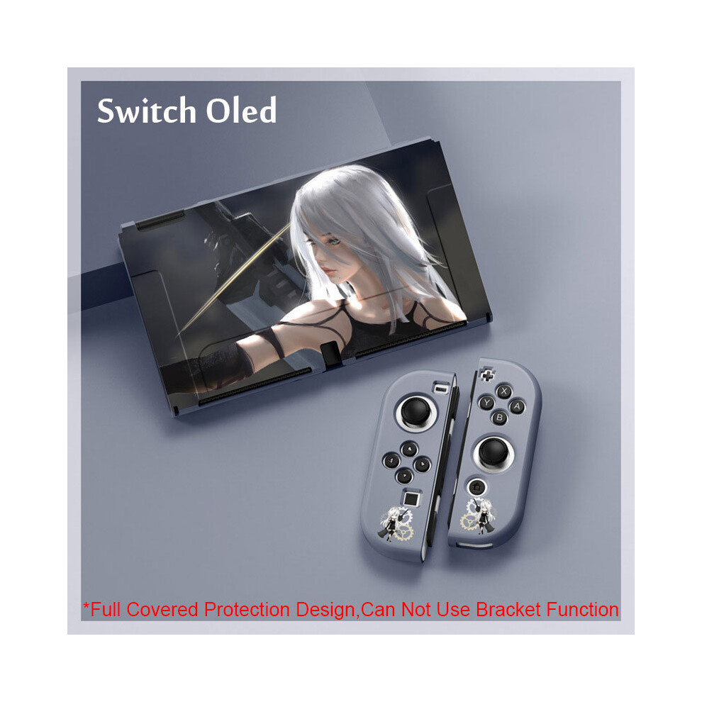 (15) Cartoon Anime Case For Nintendo Switch Oled Game Console NS Joy Con Controller Shell Kawaii Soft TPU Silicone Protective-image-OPC-PG8NNHC-NEW