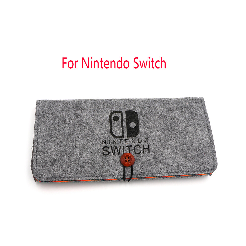 Maxpower (Darkgray For Switch) Ultra Slim Portable Case Felt Pouch Carrying Case For Nintendo Switch Professional Protective Storage Bag For Ns Switch