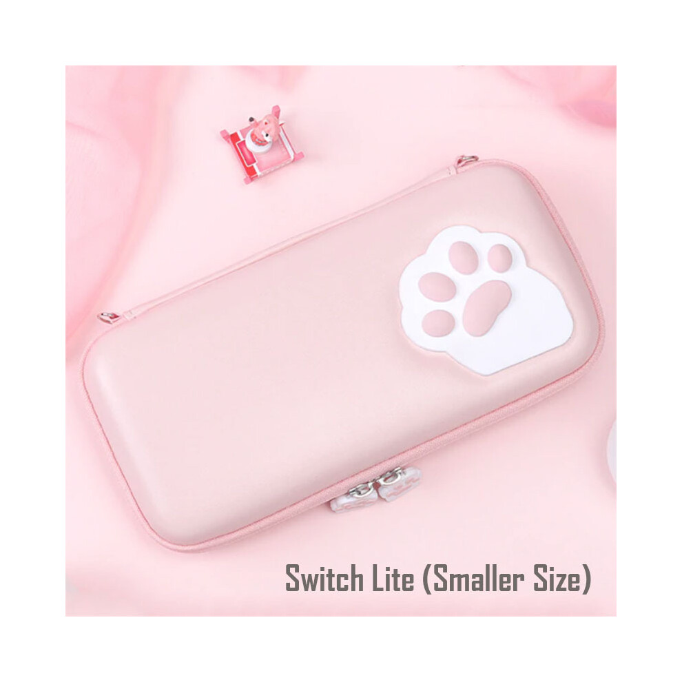 Maxpower (Switch Lite ) 2021 For Nintendos Nintend Switch Bag Cute Cat Portable Travel Carrying Case For Nintendo Switch/Lite Console Accessories Pink