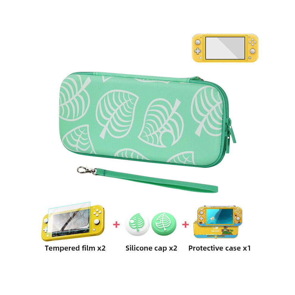 (For Ns Lite 02) Data Frog Carrying Case For Nintendo Switch Crystal Protective Case Portable Travel Storage Bag For Nintendo Switch Lite 9190758663723