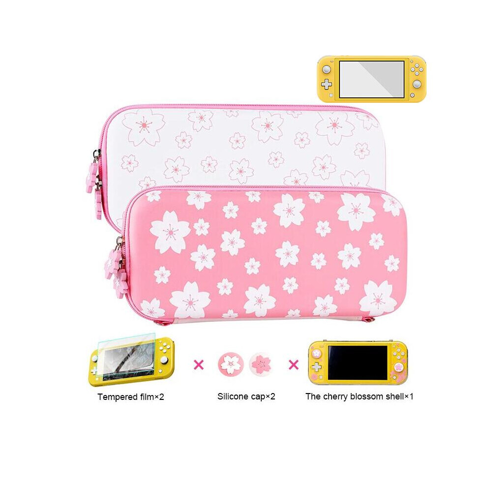 Maxpower (For Ns Lite 08) Data Frog Carrying Case For Nintendo Switch Crystal Protective Case Portable Travel Storage Bag For Nintendo Switch Lite