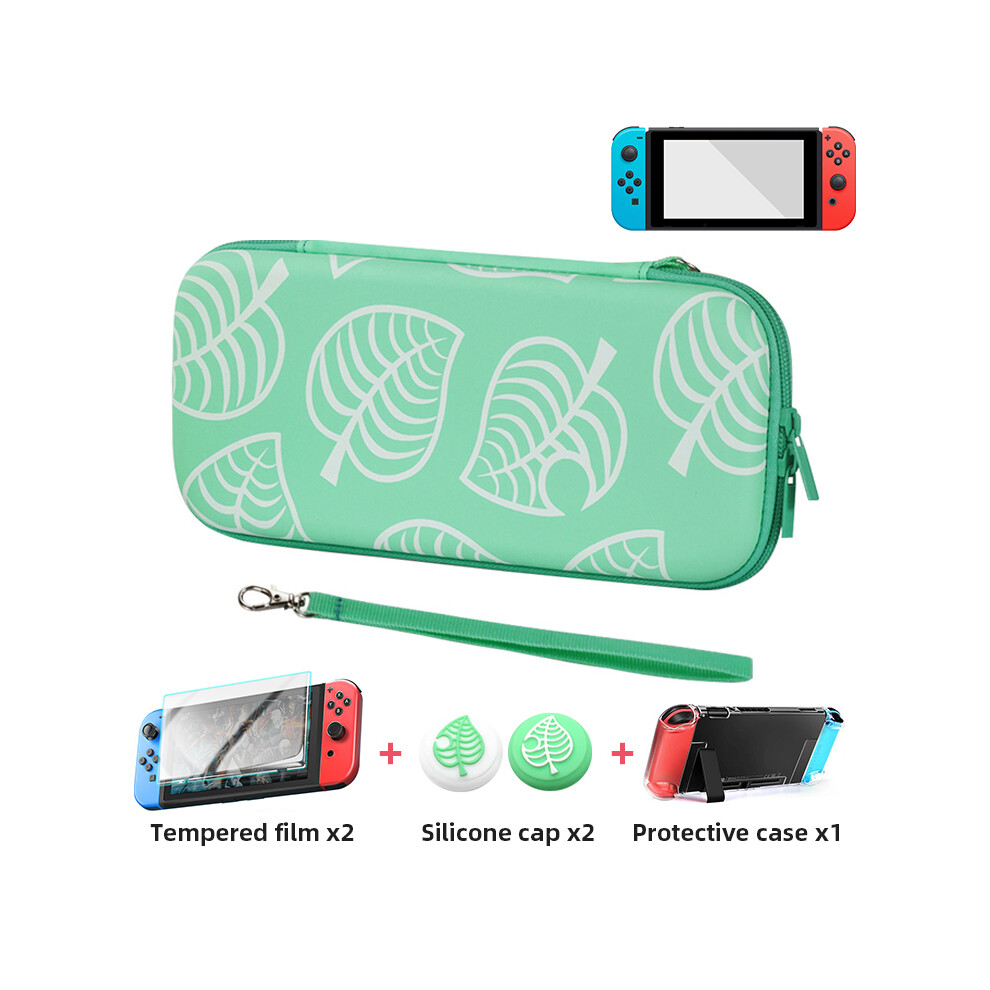 Maxpower (For Ns Switch 04) Data Frog Carrying Case For Nintendo Switch Crystal Protective Case Portable Travel Storage Bag For Nintendo Switch Lite