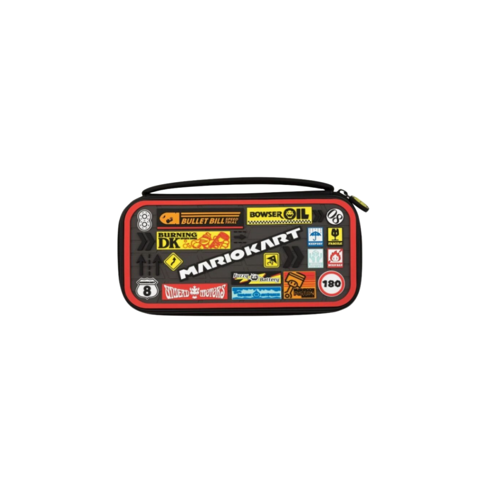 Maxpower (B) Portable Shockproof Silica Gel Case For Nintendo Switch Oled Storage Bag Hand Carrying Zipper Case For Nintendo Switch
