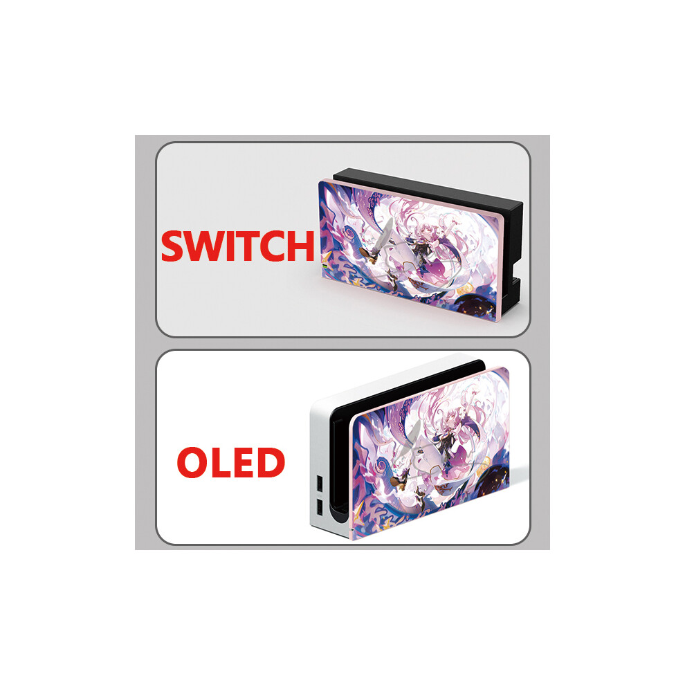 (TV-XQTD003, SWITCH) Honkai Star Rail Kafka Silver Wolf Imbibitor Lunae Silicon Soft Protective Cover Case TPU Soft Shell for Nintendo Switch-image-OPC-PG8NNVZ-NEW