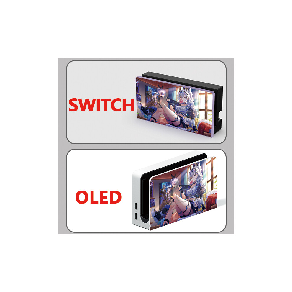 (TV-XQTD006, SWITCH) Honkai Star Rail Kafka Silver Wolf Imbibitor Lunae Silicon Soft Protective Cover Case TPU Soft Shell for Nintendo Switch-image-OPC-PG8NNW7-NEW