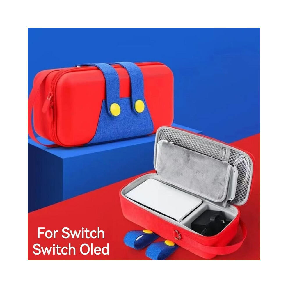 Maxpower (A381) Bangshe Protective Storage Bag Compatible With Nintendo Switch Travel Carrying Eva Case Hard Shell Pouch For Switch Oled