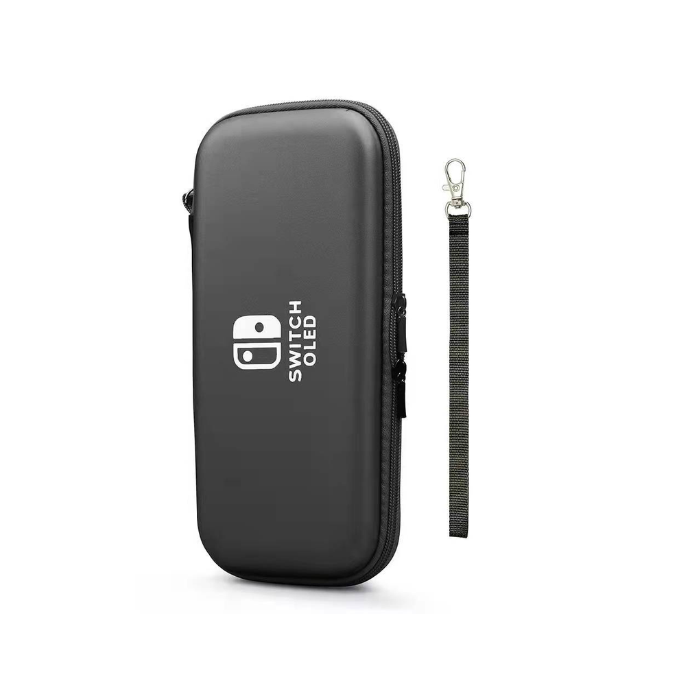 Maxpower (Black) Data Frog Storage Case Compatible-Nintendo Switch Oled Carrying Pouch Storage Bag For Switch Oled Carrying Protective Accessorie