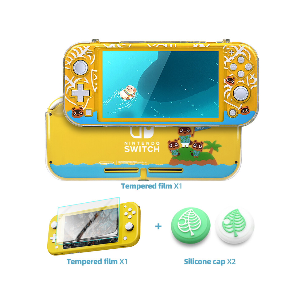 Maxpower (Lite Transparent 01) Protective Case Compatible-Nintendo Switch Lite Transparent Protective Cover For Switch Lite Console Case For Switch Lite