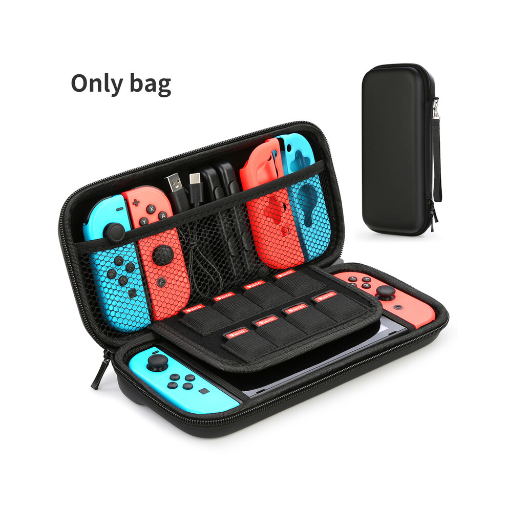 Maxpower (Black) Heystop For Nintendo Switch Storage Bag Luxury Waterproof Case For Nitendo Nintendo Switch Ns Console Joycon Game Accessories Black