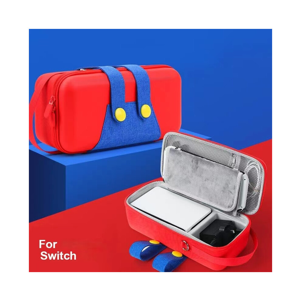 Maxpower (A381) Bangshe Large Capacity Storage Bag Compatible With Nintendo Switch Protective Carrying Case Hard Shell For Switch Oled Console