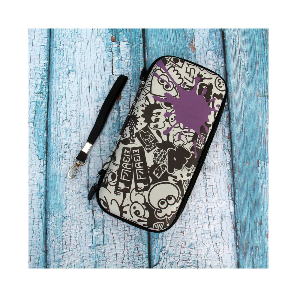 (Oled 2 bag) SPLATOON 3 Hard Carrying Case for Nintendo Switch & Switch Oled Portable Travel Case Accessory Protective Bag Cover