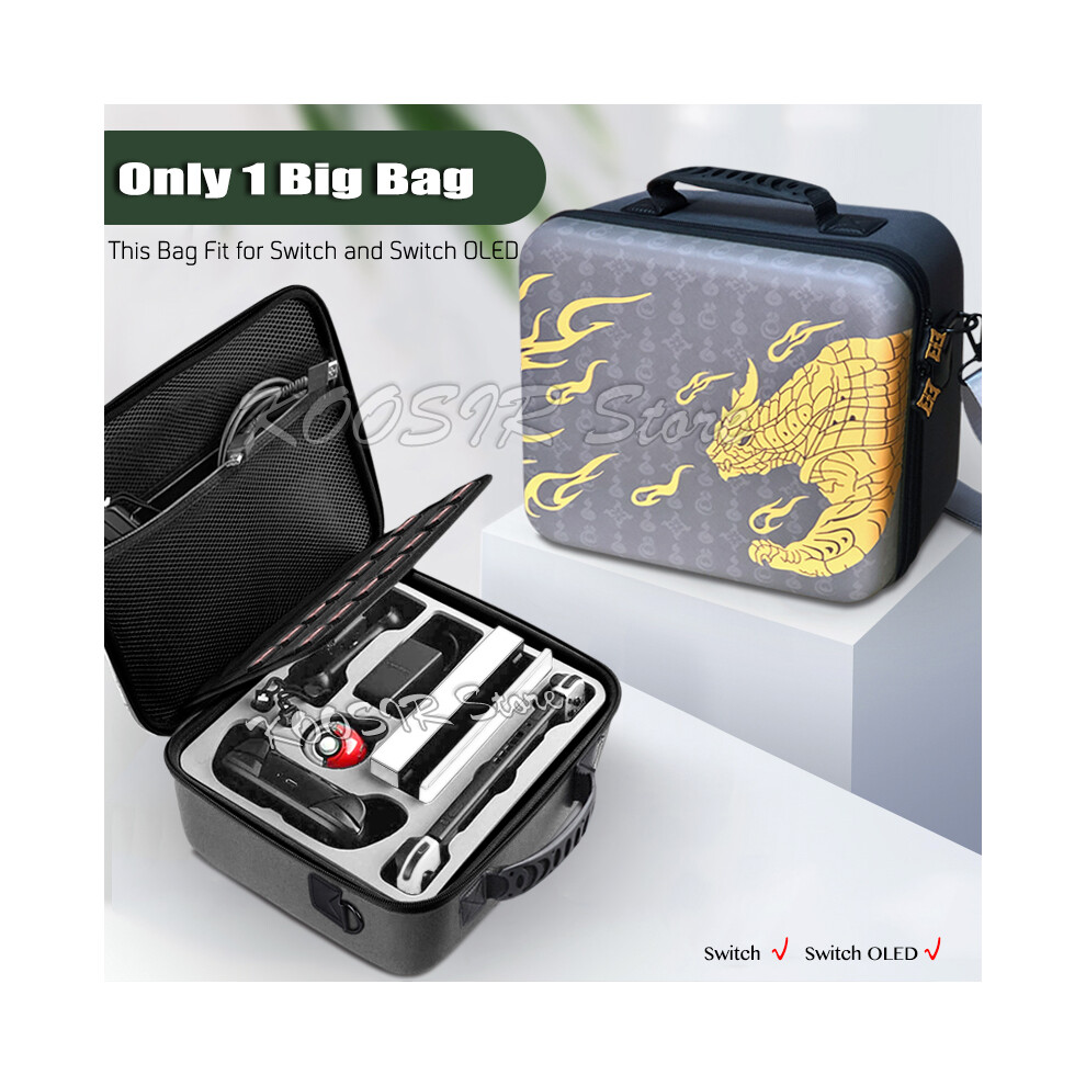 Maxpower (Style B) 2022 Newest Nintend Switch Oled Eva Storage Hand Bag Nintendoswitch Cute Carry Case Funda Shell For Nintendo Switch Accesorios