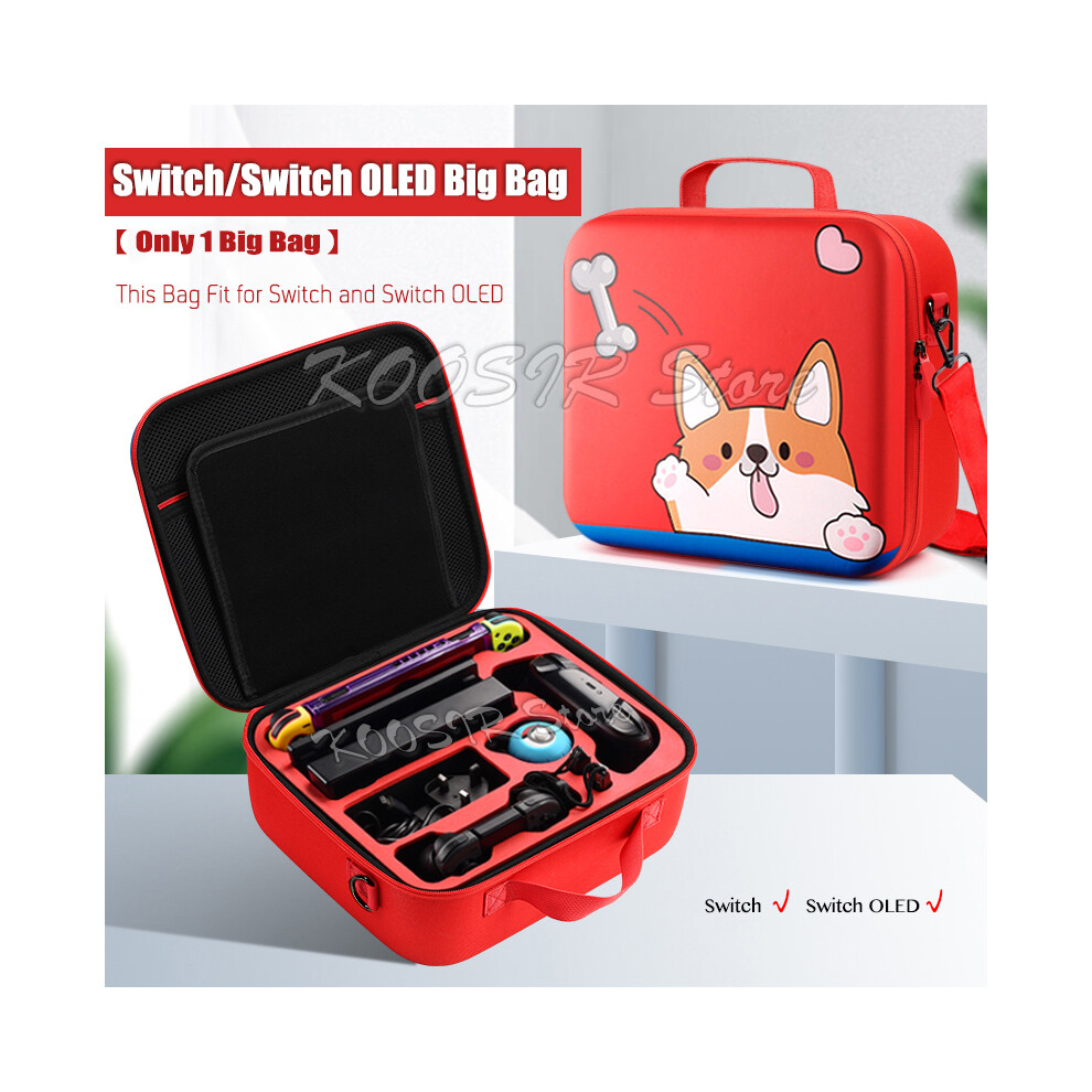 (Style C) 2022 Newest Nintend Switch Oled Eva Storage Hand Bag Nintendoswitch Cute Carry Case Funda Shell For Nintendo Switch Accesorios 9190758667493