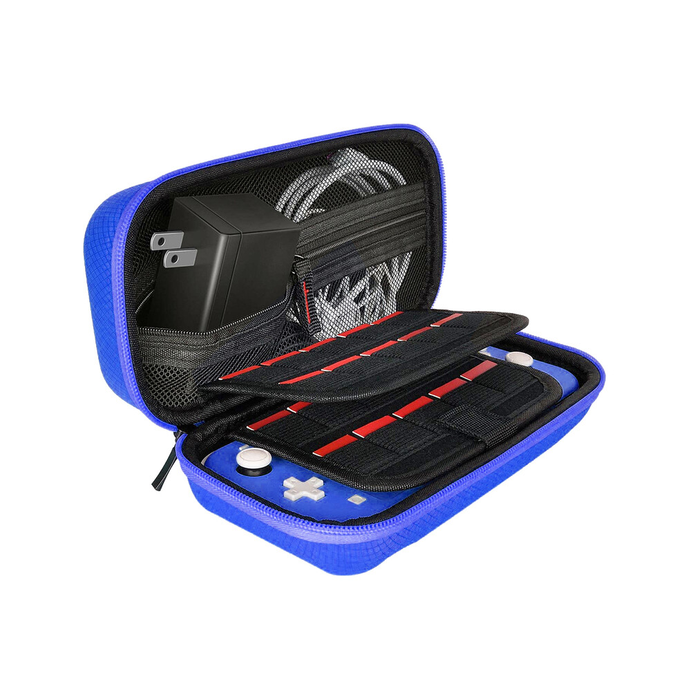 Maxpower (Blue) For Nintendo Switch Lite Storage Bag Eva Hard Case Portable Game Console Carry Protective Cover For Switch Lite Game Accessories