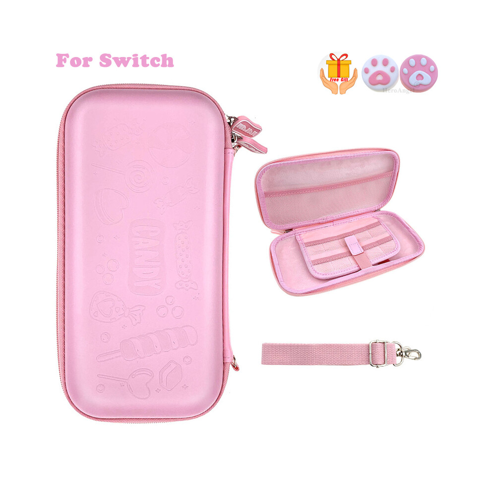 Maxpower (Switch Candy Bag) For Nintendo Switch/Lite Console Storage Bag Protective Shell Hard Case Cover For Nintendo Switch Carrying Bag Game Accessory