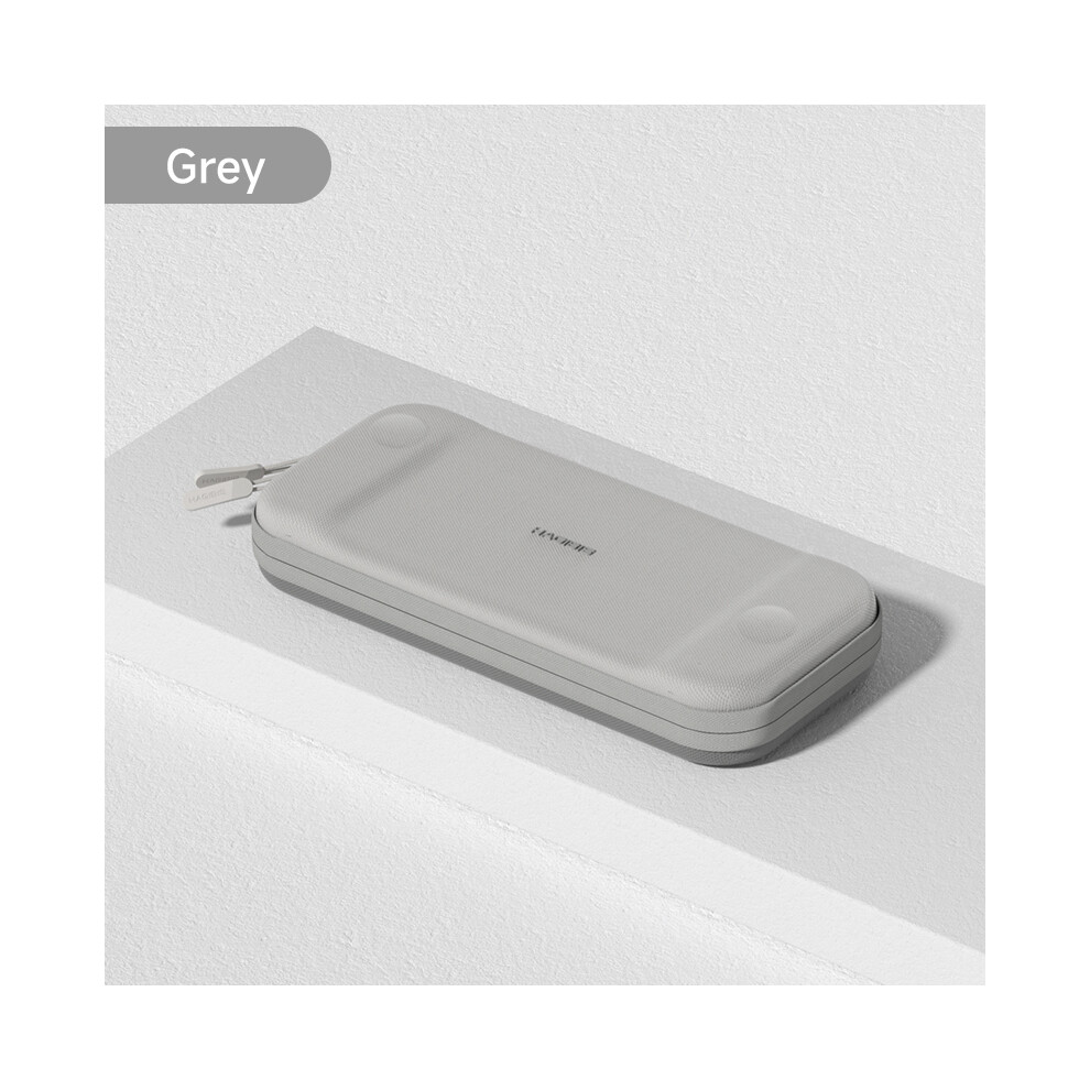 Maxpower (Grey) Hagibis Portable Switch Carrying Case For Nintendo Switch /Oled With 10 Games Cartridges Hard Shell Travel Bag For Accessories Grey
