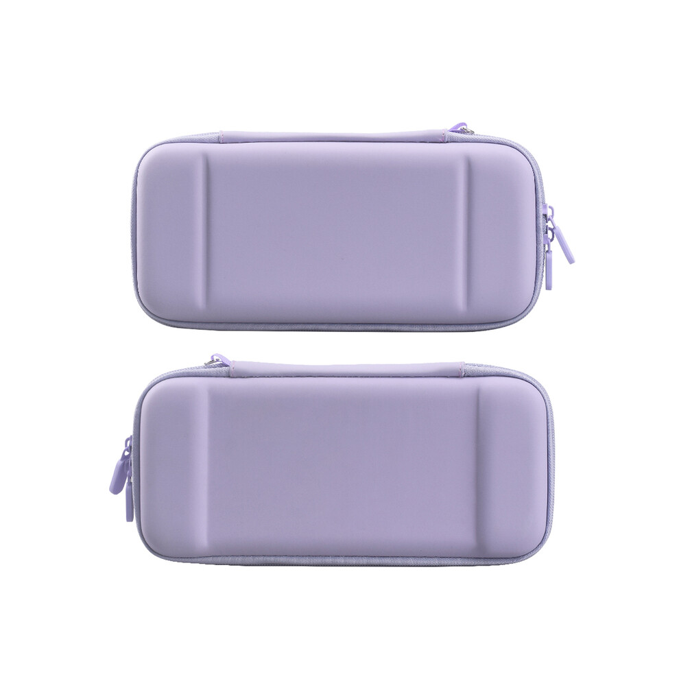 Maxpower (Purple) Cute Carry Case Compatible With Nintendo Switch Oled Console Protective Hard Case Storage Bag Cover For Switch Oled Console