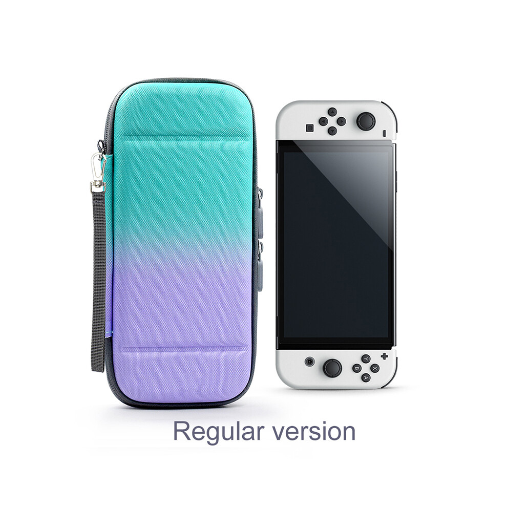 Maxpower (Dutch Blue) Cute Carry Case Compatible With Nintendo Switch Oled Console Protective Hard Case Storage Bag Cover For Switch Oled Console